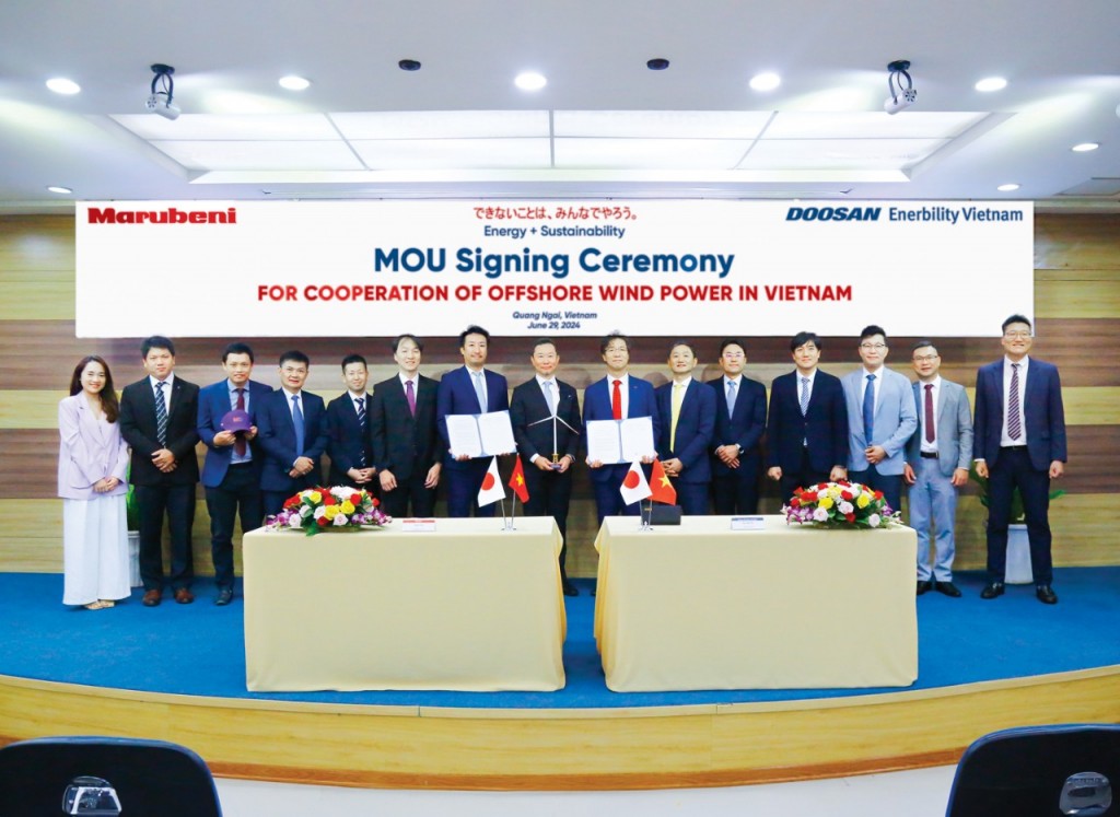 Participating in the MOU signing ceremony, there are also representatives from both head offices and offices in Vietnam to implement the MOU in Vietnam.